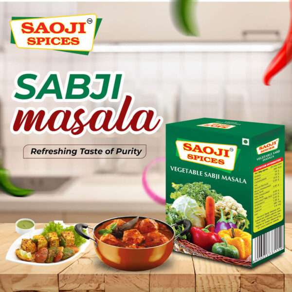 Saoji Vegetable Sabji Masala Box